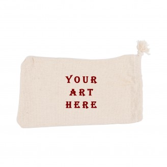 Small Canvas Drawstring Bag